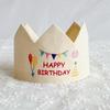 Handmade Birthday Crowned Hat For Baby First Birthday Party Photography Soft Cloth Embroidered Keepsake Accessory