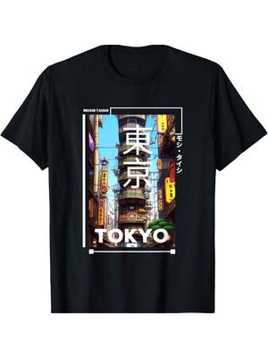 90s Retro Lofi Tokyo  Streetwear Vaporwave Aesthetic T-Shirt(67)