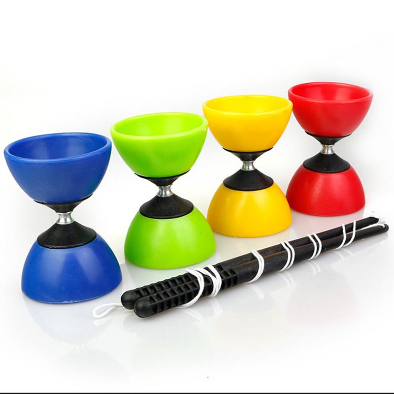 Yo-Yo Diabolo Brinquedo Profissional Chinês Criança Acrobacias Malabarismo Show Adereço Fitness ao Ar Livre Idosos
