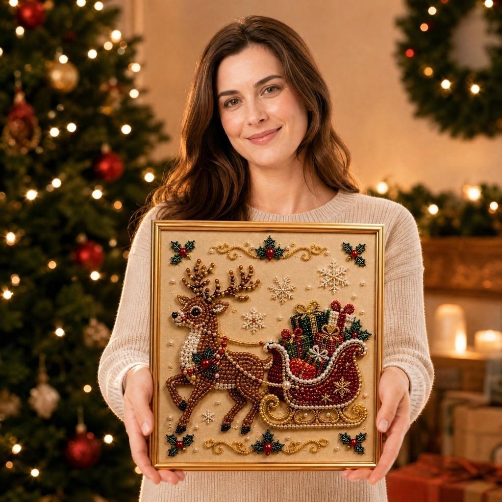 Christmas Kit With, DIY Sticker Set for Kids and Adults 2020cm