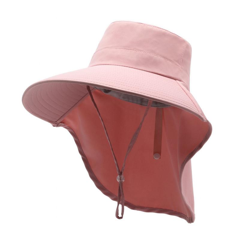 Summer Sun Protection Fisherman Hat With Wide Brim For Women Outdoor Activities