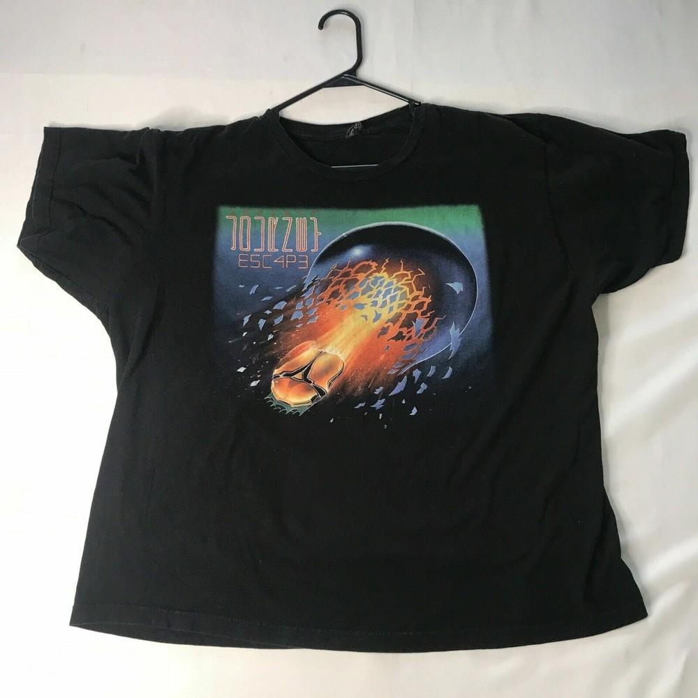 JOURNEY ESC4P3 T SHIRT MENS LARGE SHORT SLEEVE COTTON BLACK Unisex T-Shirt XXXL