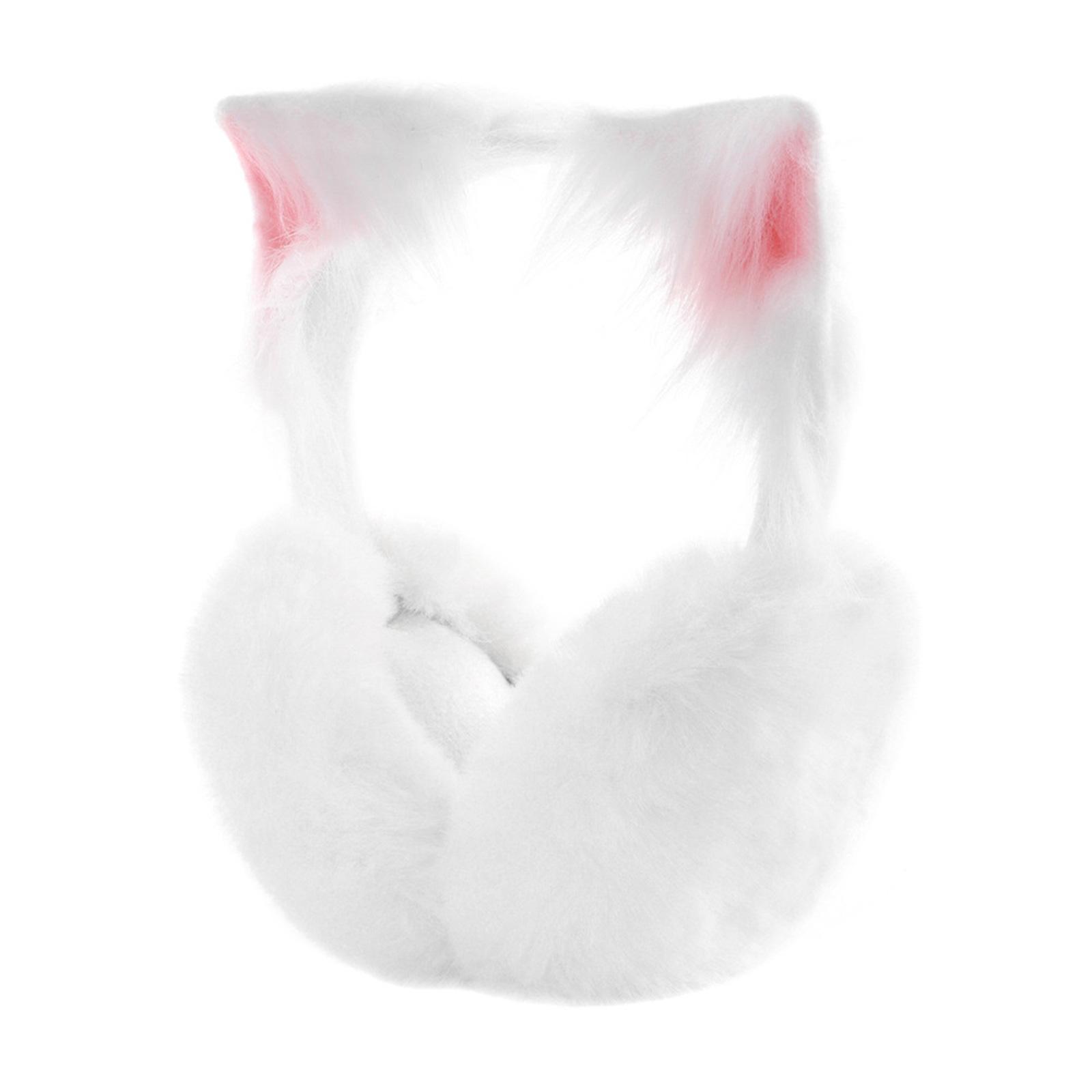 

Furry and Warm Plush Ear Warmer for Winter Outdoor Activities Keep You Warm in Cold Weather for Skiing різнокольоровий