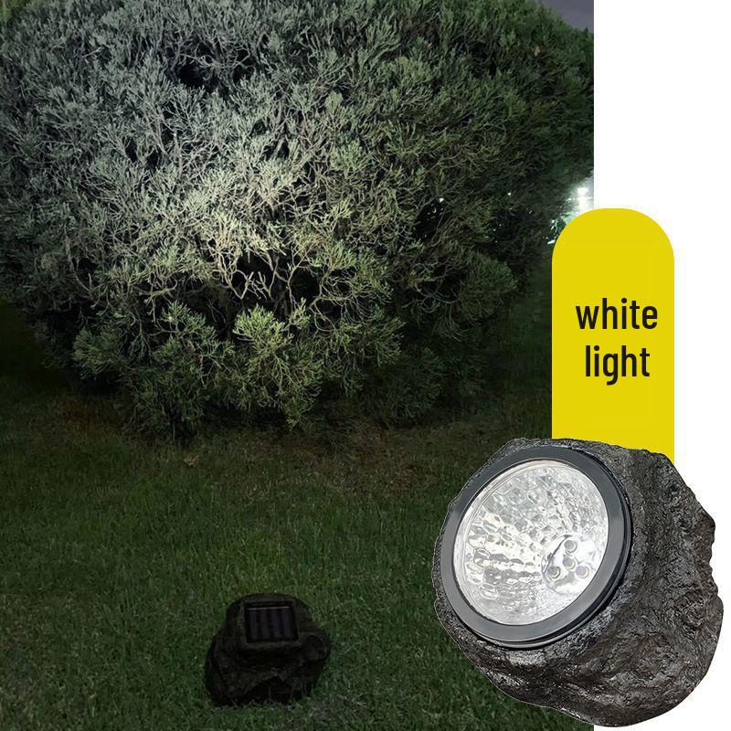 Solar LED Spotlight Outdoor Garden Lawn Decoration with Light Control