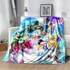 3D Retro Saint Seiya Anime Cartoon Flanelldecke Weich Gemütlich Sofa Bett Reise Decke Kinder Geburtstagsgeschenk