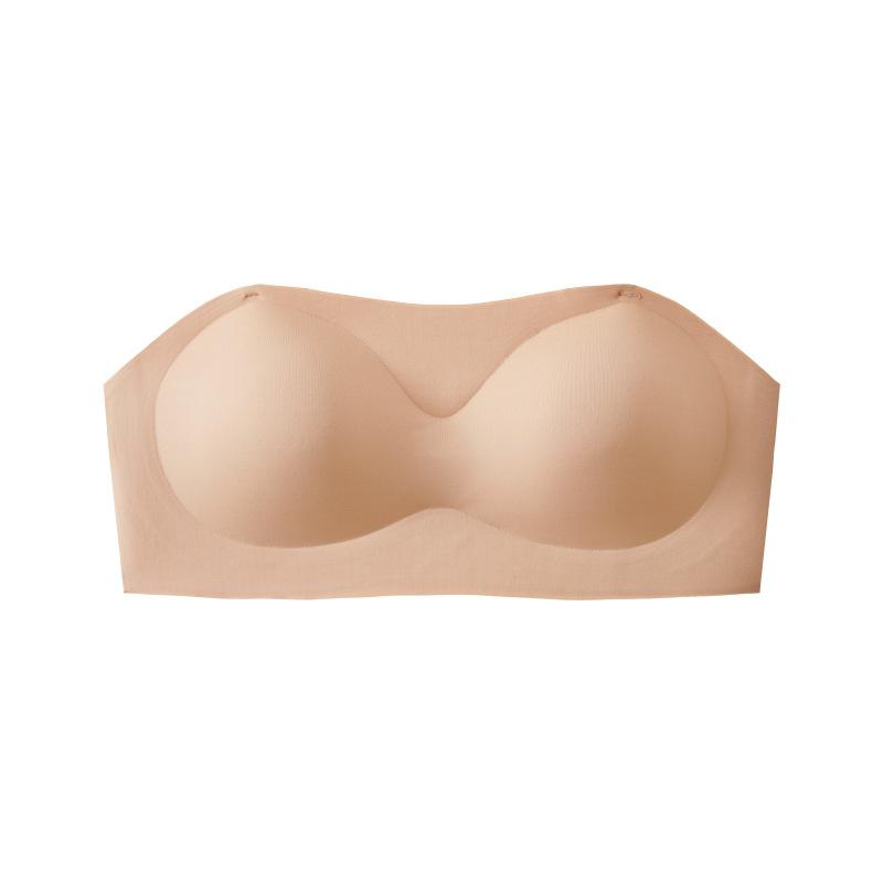 

Жидкий тональный крем новый мягкий поддерживающий нескользящий бюстгальтер без бретелек красивая спина невидимое сексуальное нижнее белье с открытой спиной M=70ABC/75A