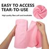 1000cm Microfiber Cleaning Towel Roll, Extra Large Reusable Hand-Tear Dust Rags for Car Washing, Home and Kitchen Cleaning
