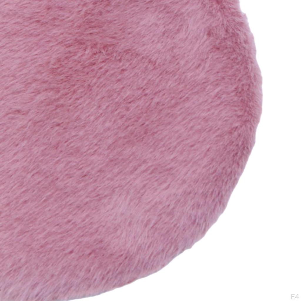 1/12 Miniature Plush Carpet Micro Landscape Furniture Accessories Dollhouse Area Rug Simulation