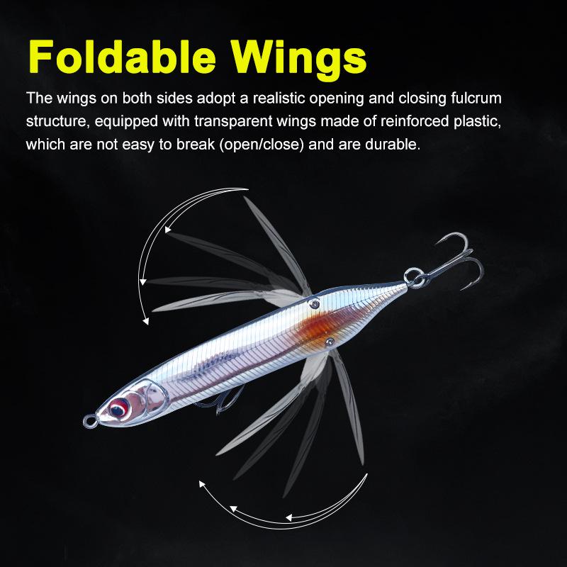 Dragonfly Surface Simulation Insect Lure Popper 6.5g Freshwater Fishing Tackle