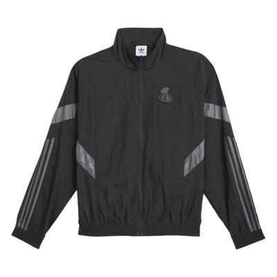 adidas FA Aloxe Trainingsjacke (US-Größen) Schwarz/Granit Unisex Oberteile JI9042