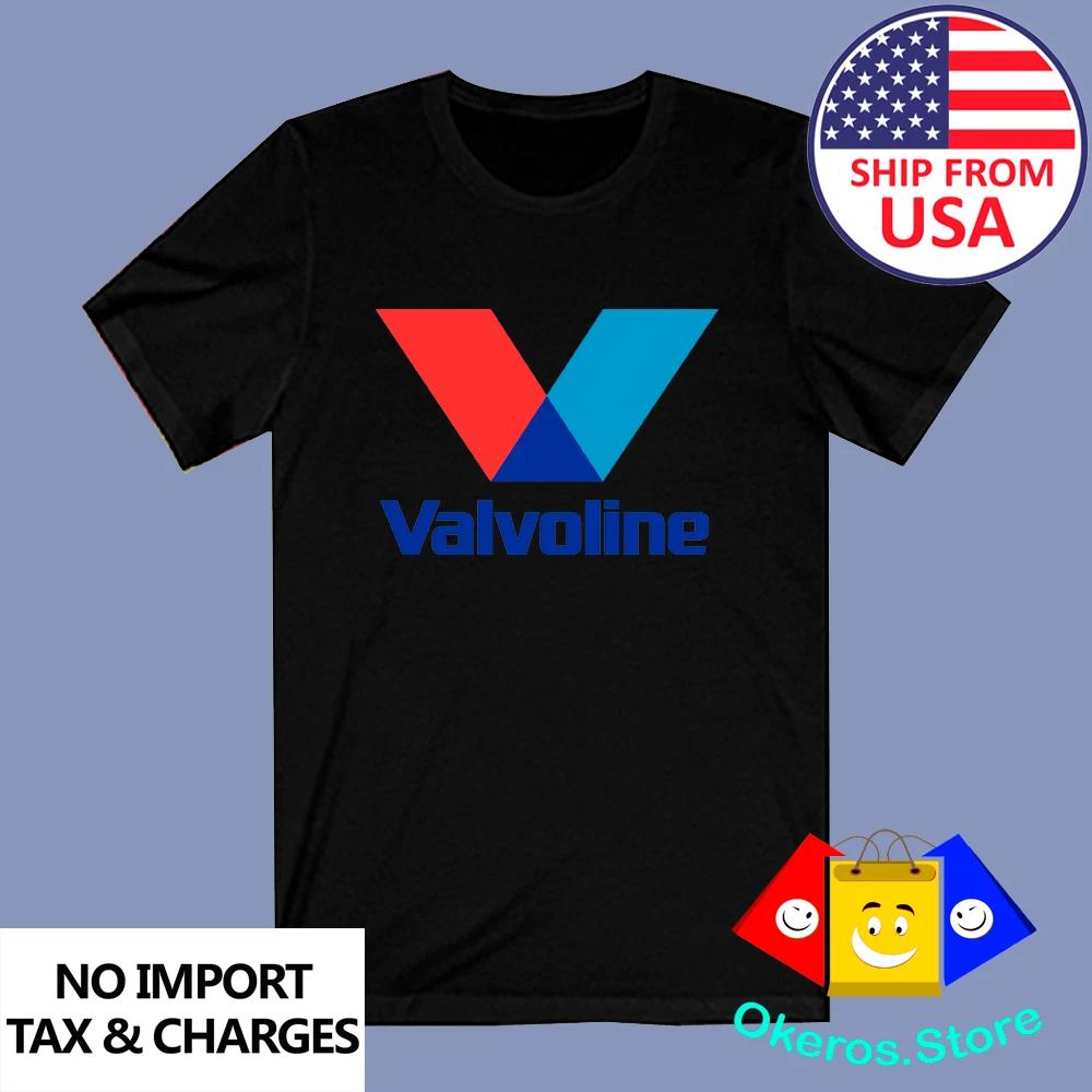 Valvoline Oil Racing Car Motorcycle Men s Black Size S to 3XL 3XL