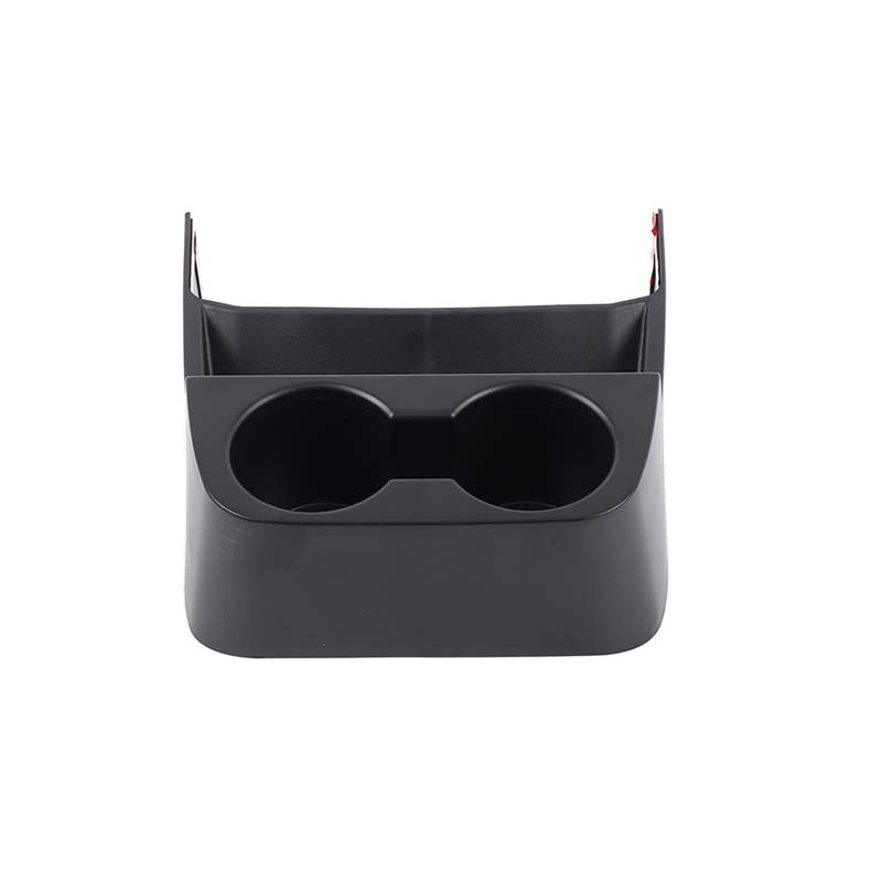 

Car Rear Seat Water Cup Holder Storage Box For Toyota Land Cruiser Prado 250 LC250 2025 2025 Up Interior Accessories ABS Black чорний