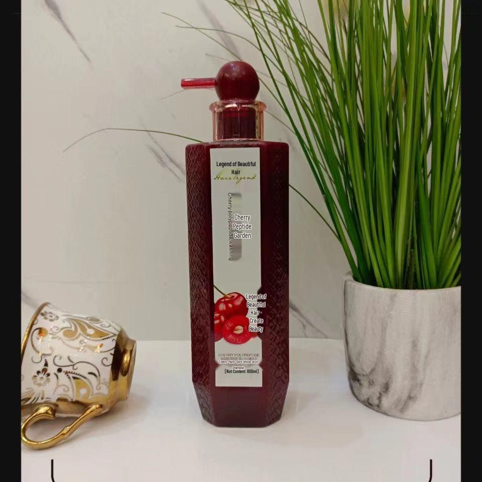 Legendary Cherry Peptide Shampoo & Hair Mask Set: Smoothing, Repairing, & Long-Lasting Fragrance