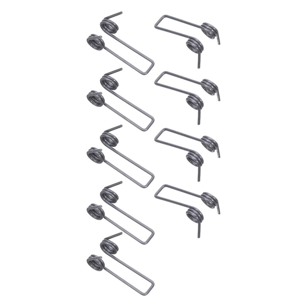 9Pcs Double Coil Torsion Spring Stainless Steel Heavy Duty 2 Coils for Fan Base Lighting Fixture Accessories Steel Spring