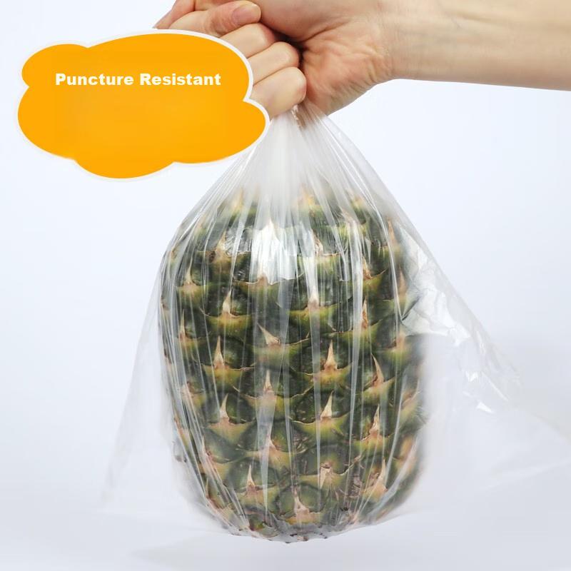 MIAOJIE Thick Pointed Perforated Food Storage Bags, Large Size, 450 Count, Plastic Food Bags