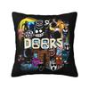 Custom Game Doors Cartoon Throw Pillow Home Decoration Anime Luxury Cushion Cover Square Pillowcase