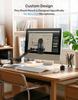 Etour Custom Blue Yeti BM400BK USB Shock Mount with Pop Filter, 2025 Inch, Upgraded Anti-Vibration Suspension Elastic Shock Mount Holder Clip