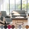 Quilted Waterproof Couch Slipcover For Dogs Kids And Pets Anti-Wear Sofa Protector Fits Recliner Armchair 1/2/3/4 Seater Furniture