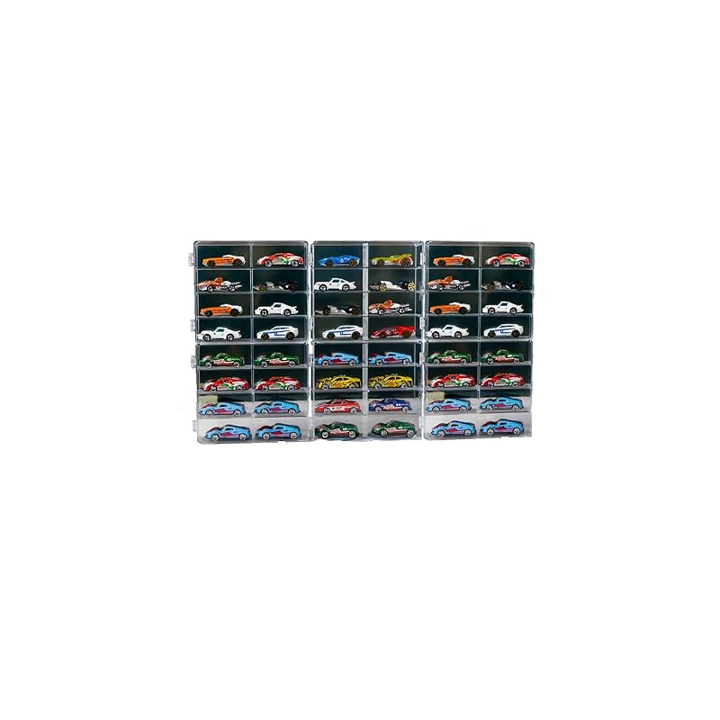 

tomica case transparent case mini car 1/64 storage collection 48 units (8 squares x 6 pieces) [product]