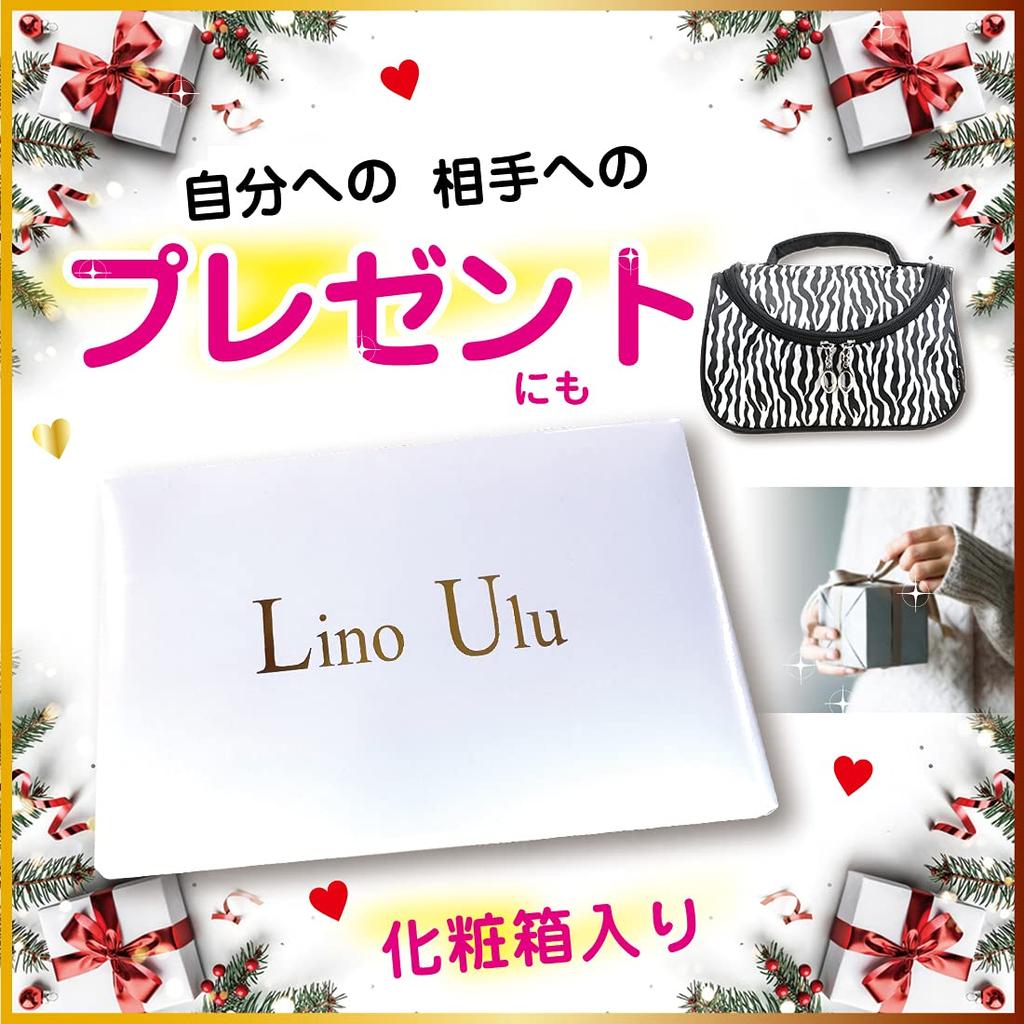 Lino Ulu Cosmetic Easy To Travel Gift Pouch, Functional, Use, Portable, Large, Women's, Vanity, (Rose)