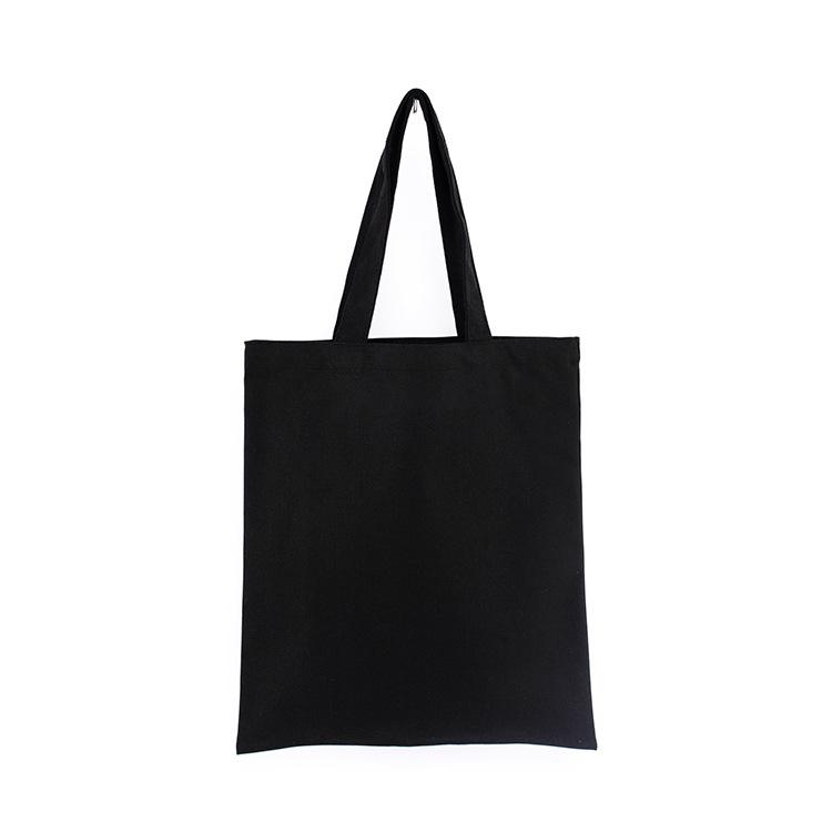Diy Shopping Bags Women Solid Canvas Bags Casual Tote Shoulder Bags Girls Female Portable Handbags Shopping Bag