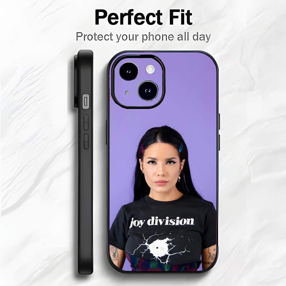 Unique Pop Cool Singer H-Halsey Phone Case Phone Case Soft Packaging Lightweight For iPhone17 16 15 14 13ProMax