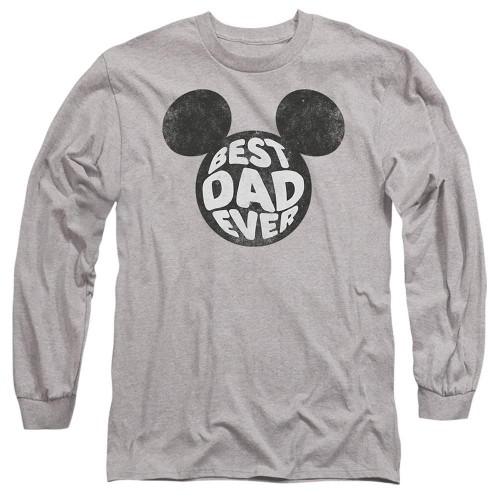 Disney Unisex Adult Best Dad Ever Mickey Mouse T-Shirt