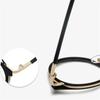Blue Light Blocking Women Oval Prescription Glasses For The Nearsighted Metal Student Minus Diopte Eyeglasses 0 -0.5 -0.75 To -6