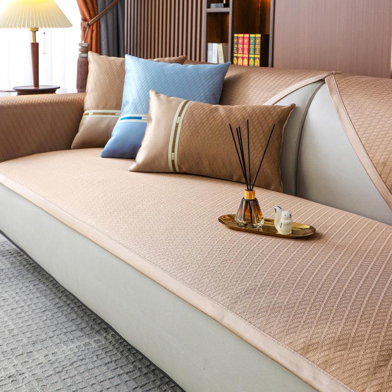 

Летний летний коврик из ледяного шелка, крутой коврик, современная простая нескользящая диванная подушка 60*60cm