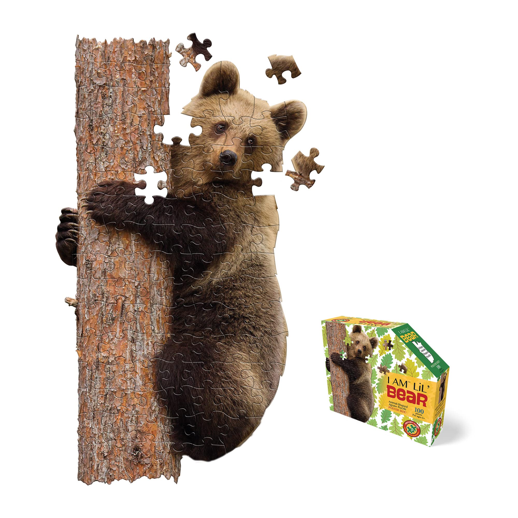

Animal shape puzzle bear MC4003