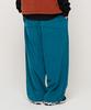 CARGOBROS Cb Essential Brushed Wide Pants (Teal Blue)