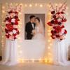 Cross-Border Floral Arch: Long Strip Wedding, Banquet, Birthday Decoration with Artificial Flowers