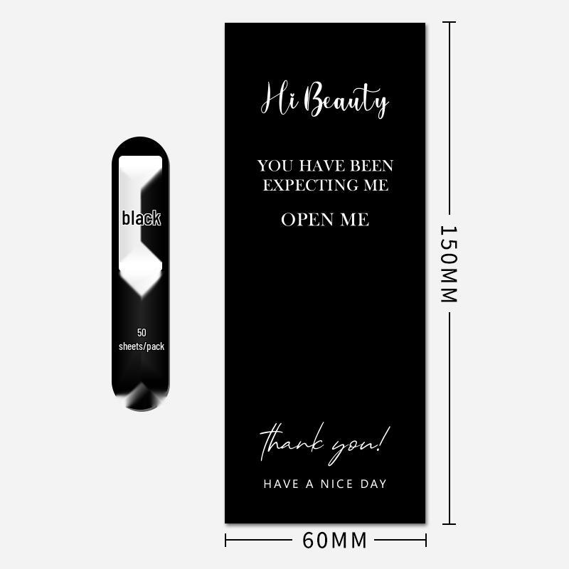 White Airplane Thank You Sealing Stickers for Gift or Cardboard Boxes