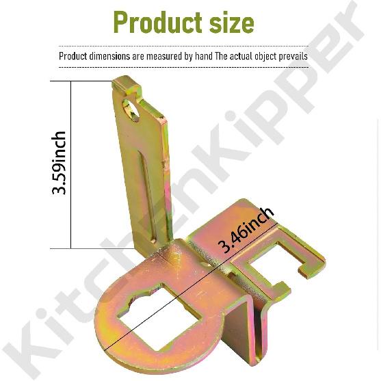 20-95 GM AOD Kickdown Cable Bracket Compatible with 4150 & 4160 carburetors with