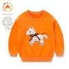 New Year Festive Fleece Pullover One-Piece for Small/Medium Kids: Warm Winter Inner Wear, Skin-Friendly, In Stock