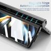 Magnetic Snap-on Case Galaxy Z Fold5 Fold4 Fold3 With Kickstand PC Cover Electroplated Lens Protector