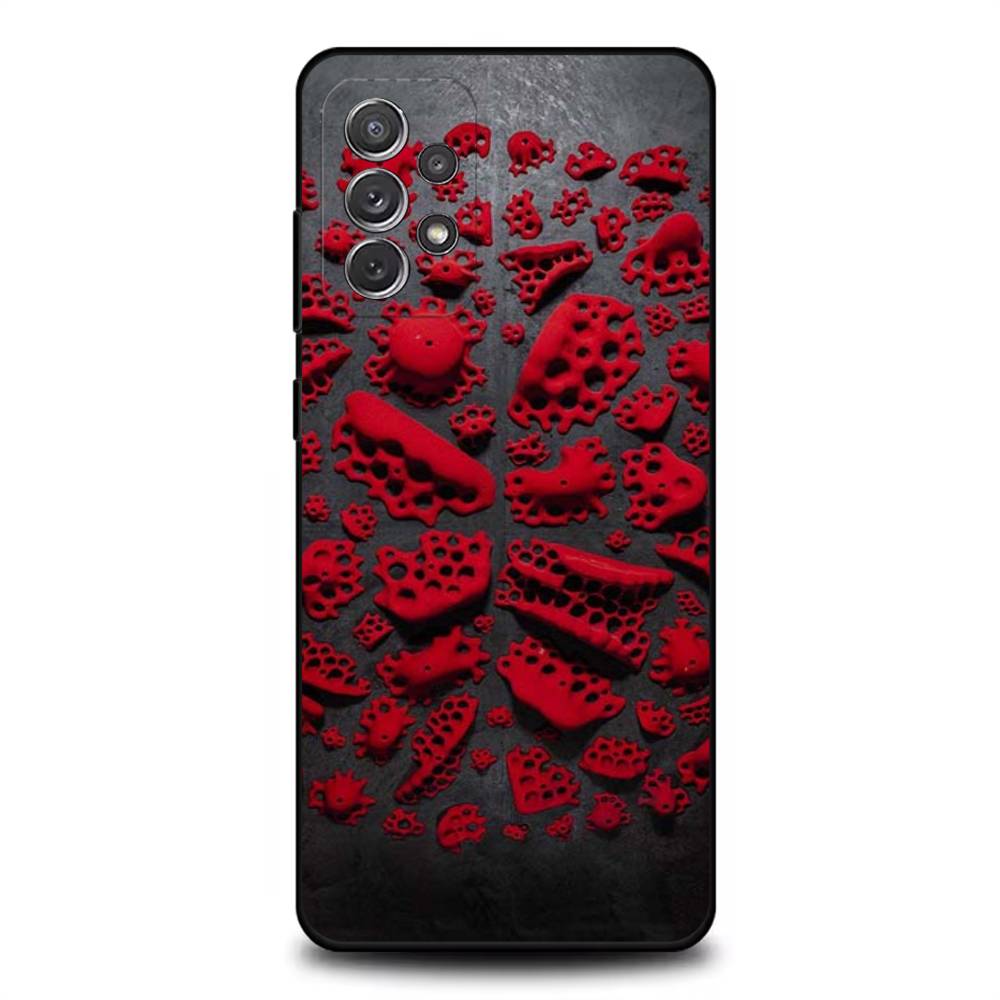 

Rock Climbing Wall Phone Case For Samsung S 25,24,23,22,30,21,10,9,Ultra,Plus,Lite,FE,4,5G Black Soft Case Samsung S24Plus