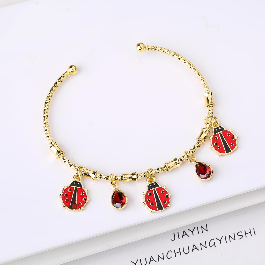 New Arrivals Animal Elephant Beetle Bird Turtle Butterfly Adjustable Cuff Bangle Fashion for Men Women Holidays Zircon Jewelry