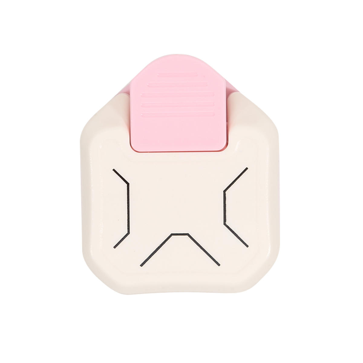 

3 in1 Mini Round Corner Cutter Durable Rounder Punch Paper Trimmer Round Corner DIY Paper Cutter Card one size розовый