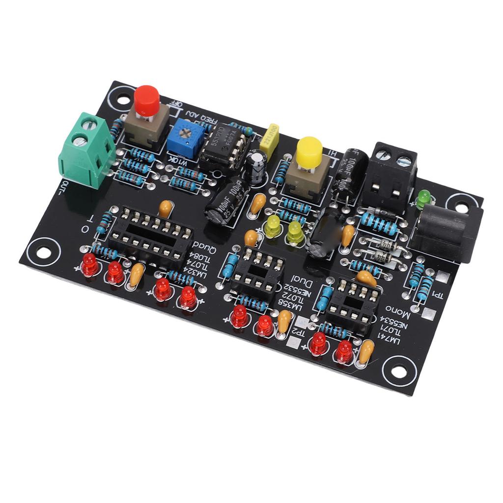 Operationsverstärker Testmodulplatine OPV Tester Hoch Niedrig Geschwindigkeit Differenziell für Einzelchip Dual Quad Kanal Elektronik Experimente