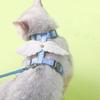 Adjustable Cat Leash No Pull Cat Harness Cat Leash for Walking Escape Proof