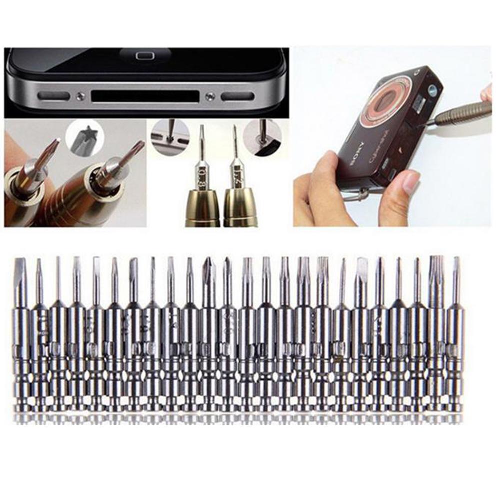 25-in-1 Multifunctional Screwdriver Set Repair Hand Tool Kit for Cellphone Tablet PC Repairing