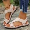 Fashion Women Flat Sandals 2025 Summer New Fashion Shallow Sandals Comfortable Lightweight Outdoor Beach Shoes Women Zapatos De Mujer