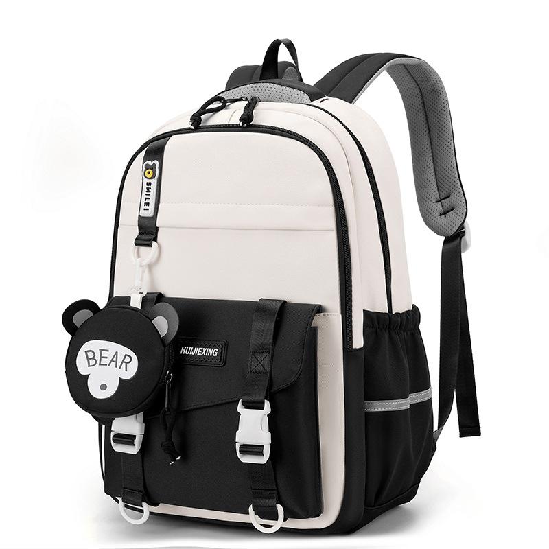 Waterproof New Lightweight Backpack For Primary School Girls And Children Large Capacity Spinal Protection Backpack For Girls