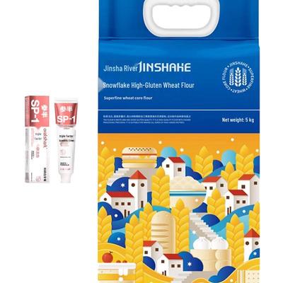 Semibody Jasmine Whitening Toothpaste & Jinshahe Flour Bundle