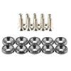 10pcs aluminum alloy countersunk washer M6 colourful Anodized Countersunk Head Bolt Washers Gasket