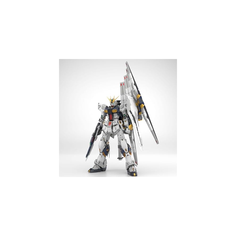 Bandai Spirits PG Unleashed Mobile Suit Gundam Char's Counterattack Nu Gundam 1/60 Scale Color-Coded Plastic Model Kit
