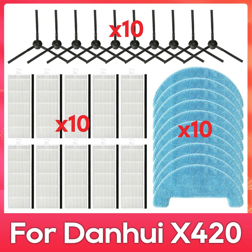 Fit For ( Danhui X420, Haier HSR Care, KitFort KT 590, Isweep D520, Gutrend Style Aqua 200 ) Brush Filter Mop Part Accessories