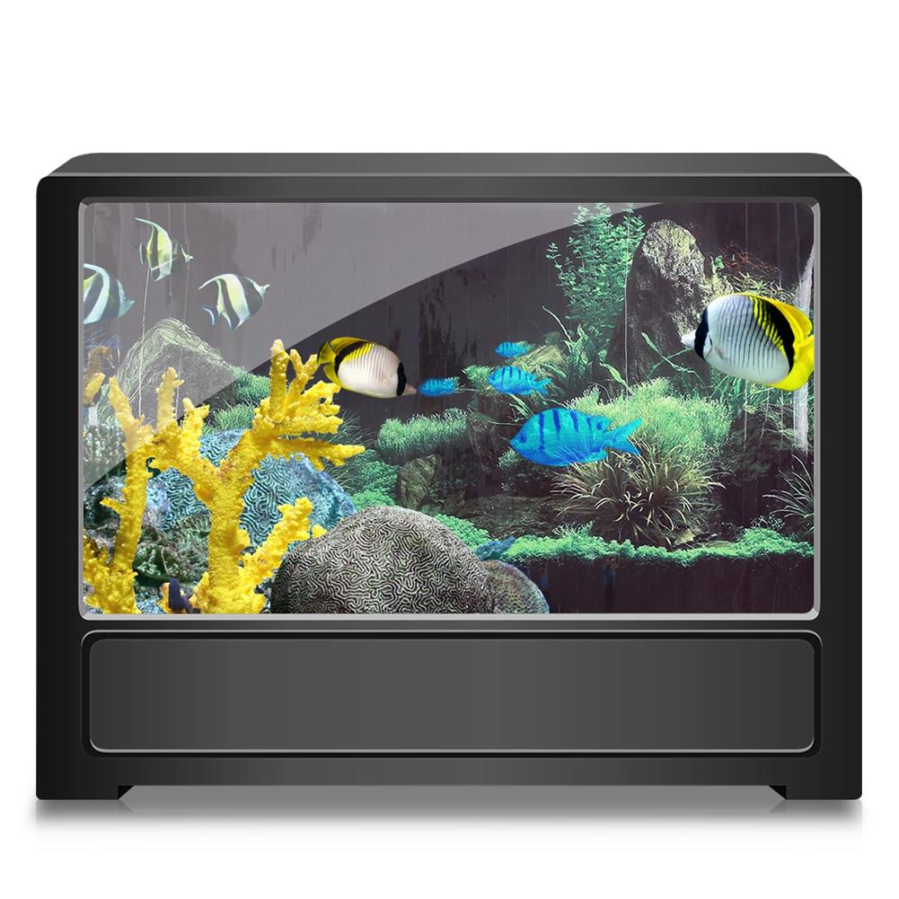 Coral Aquarium Background Underwater Poster Fish Tank Wall Decorations Sticker 61 X 41cm