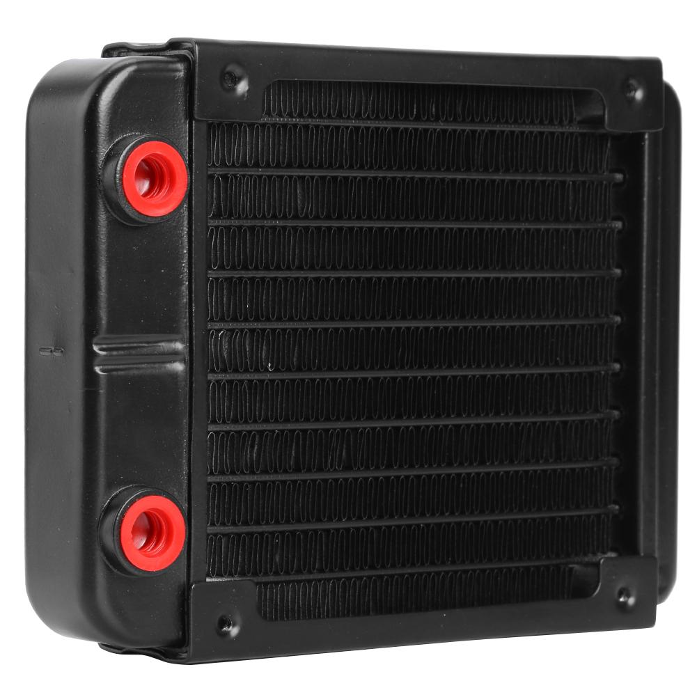 120mm Water Cooling Radiator Aluminum Heat Row Radiator 10 Pipe PC Cooler Heatsink Computer PC Water Cooling System Part